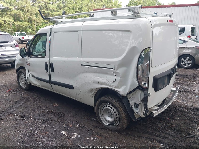 Vin: zfbhrfab3n6w60133, lot: 46279847, ram promaster city cargo van 20223