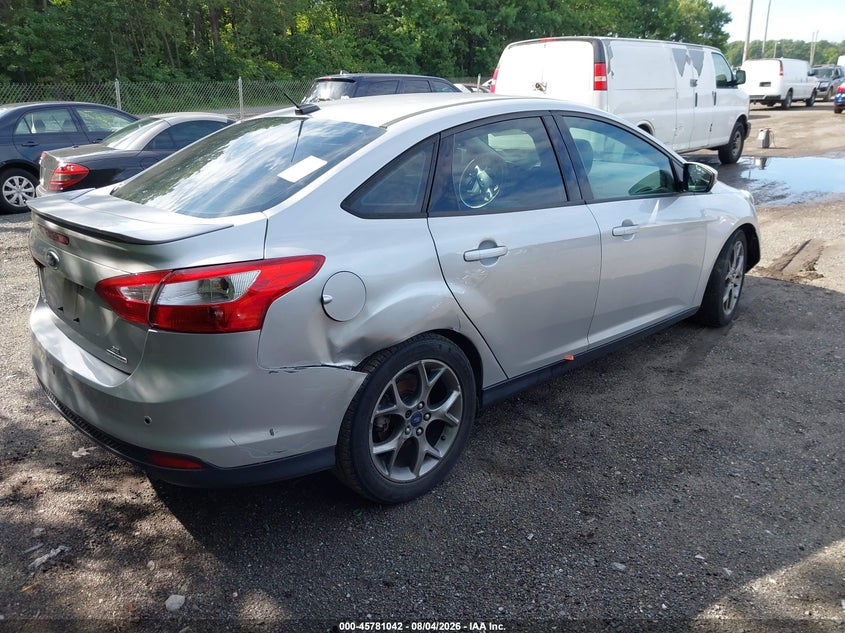Vin: 1fadp3f2xel234021, lot: 46279866, ford focus se 20144