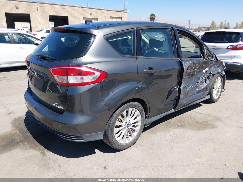 Vin: 1fadp5au1hl114200, lot: 46279869, ford c-max hybrid se 20174