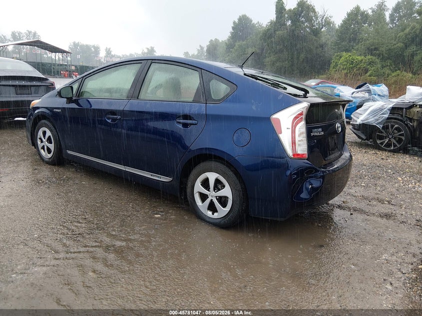 Vin: jtdkn3du9c1560705, lot: 46279871, toyota prius two 20123