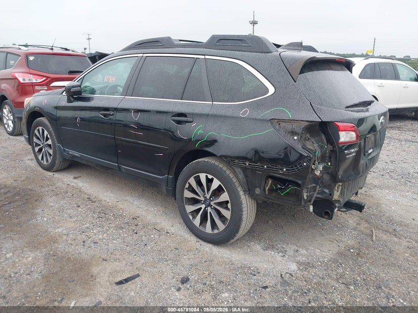 Vin: 4s4bsanc8h3290599, lot: 46279908, subaru outback 2.5i limited 20173