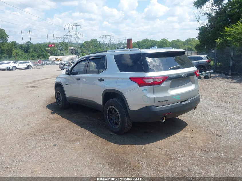 Vin: 1gnergkw4jj251337, lot: 46279909, chevrolet traverse lt cloth 20183