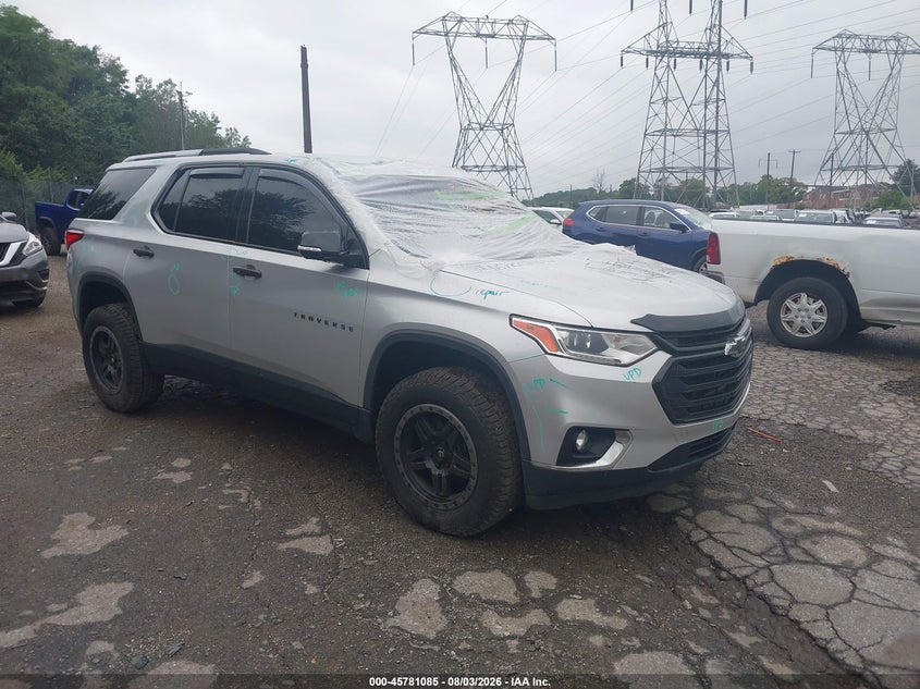 Vin: 1gnergkw4jj251337, lot: 46279909, chevrolet traverse lt cloth 20181