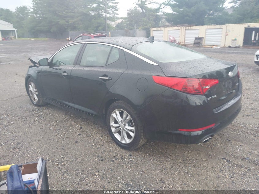 Vin: 5xxgn4a7xdg231608, lot: 46279935, kia optima ex 20133