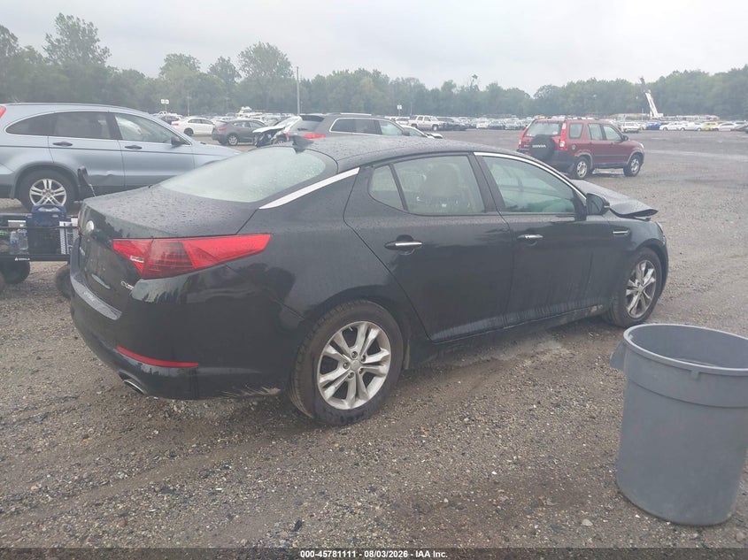 Vin: 5xxgn4a7xdg231608, lot: 46279935, kia optima ex 20134