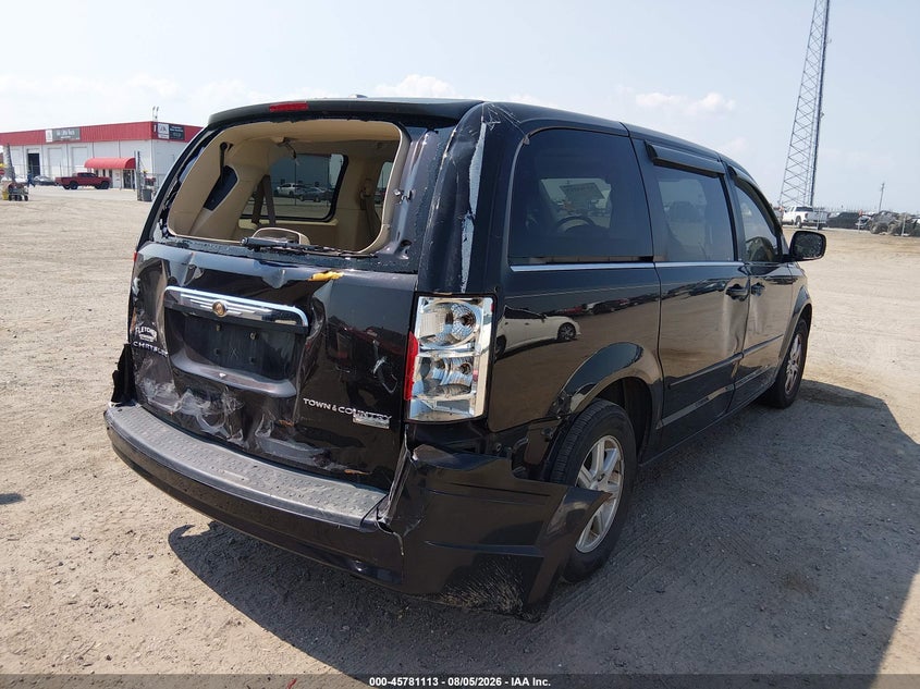 Vin: 2a4rr2d15ar330200, lot: 46279937, chrysler town & country new lx 20104