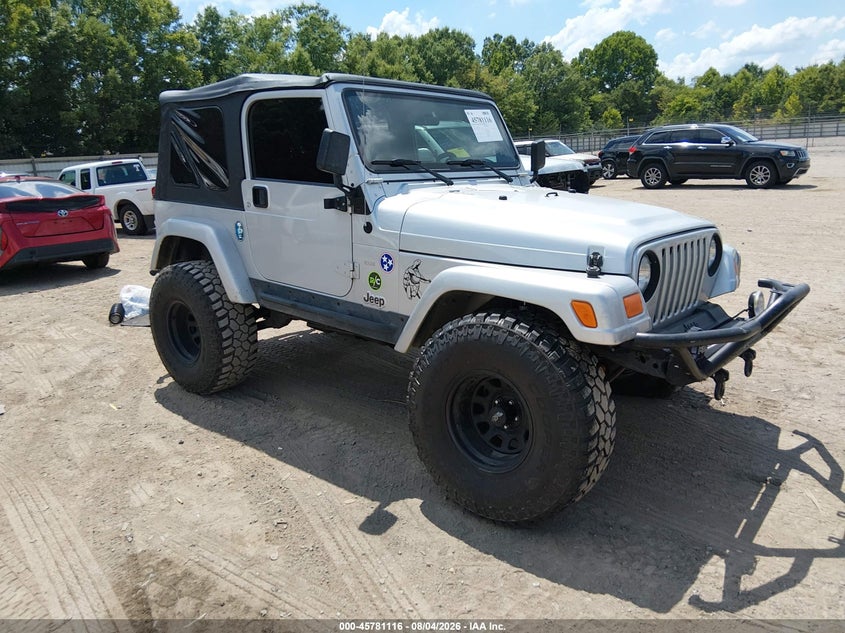 2003 JEEP WRANGLER auction photo 1