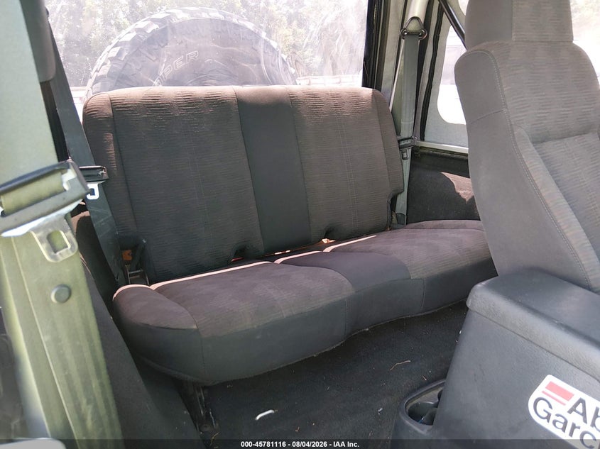 2003 JEEP WRANGLER auction photo 8