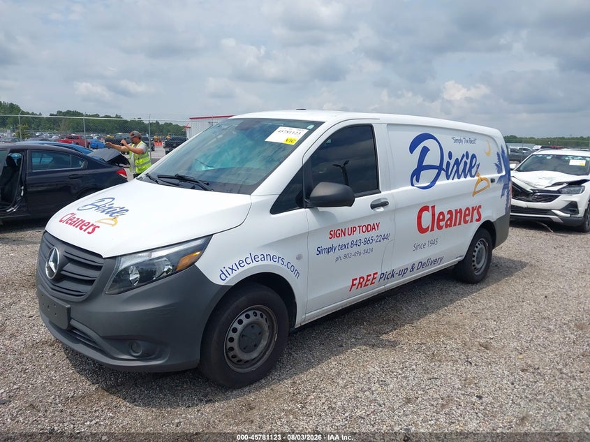 Vin: w1yv0cey5p4229553, lot: 46279947, mercedes-benz metris 20232