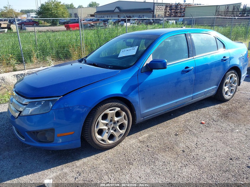 2011 FORD FUSION SEDAN 2.5L I-4 DOHC, VVT, 175HP