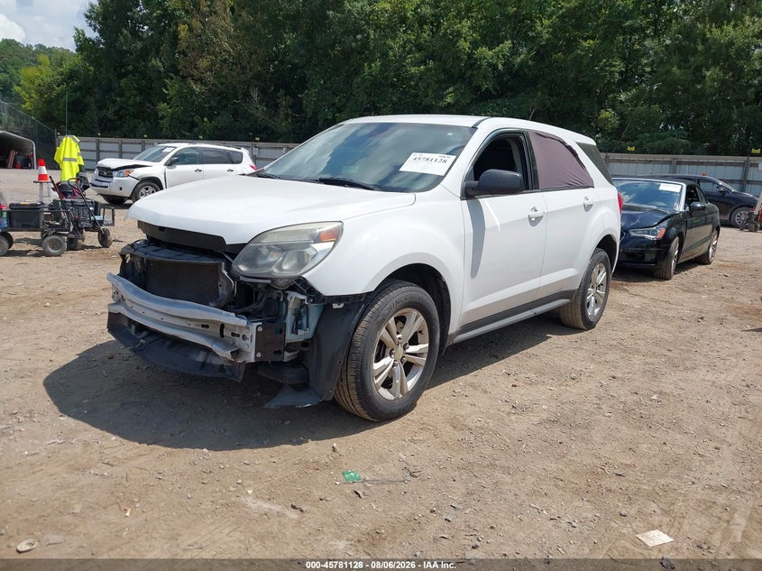 Vin: 2gnalbekxg6241266, lot: 46279952, chevrolet equinox l 20162