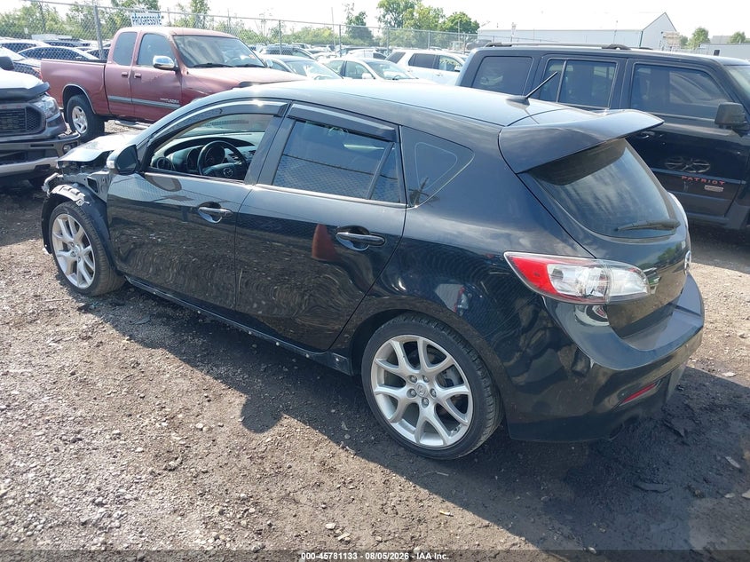 Vin: jm1bl1l35c1535352, lot: 46279957, mazda mazdaspeed3 touring 20123