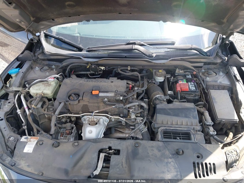 2016 HONDA CIVIC COUPE 2.0L I-4 DOHC, VVT, 158HP