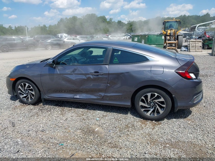 2016 HONDA CIVIC COUPE 2.0L I-4 DOHC, VVT, 158HP