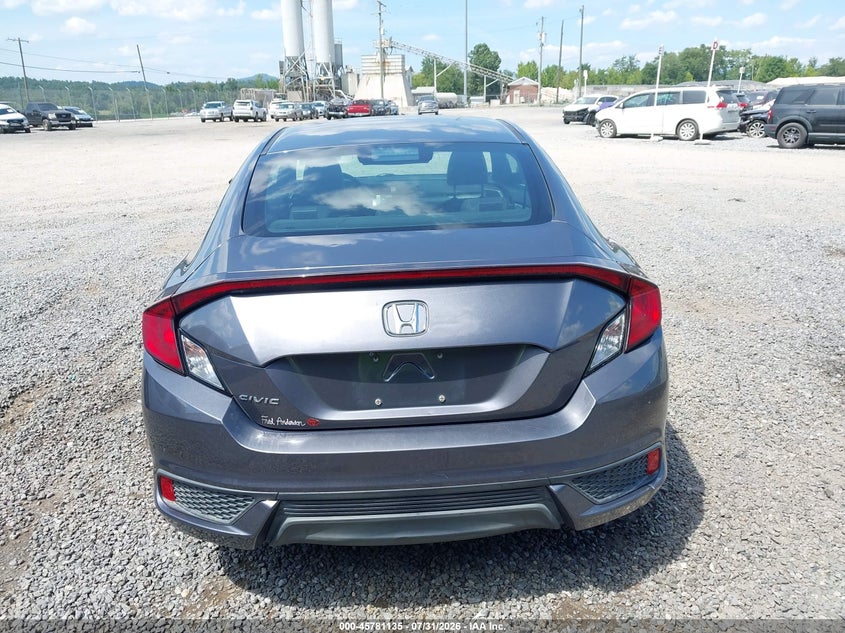2016 HONDA CIVIC COUPE 2.0L I-4 DOHC, VVT, 158HP