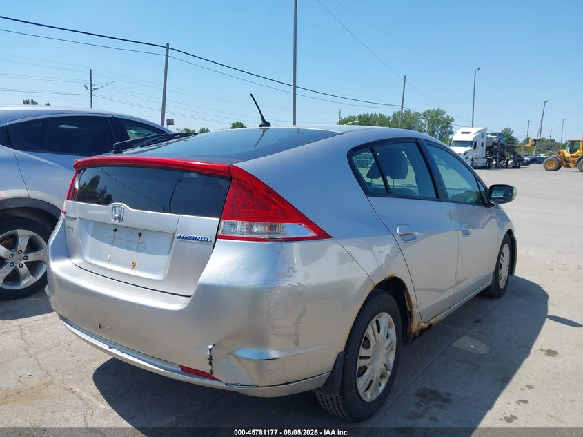 Vin: jhmze2h51as008200, lot: 46280001, honda insight lx 20104