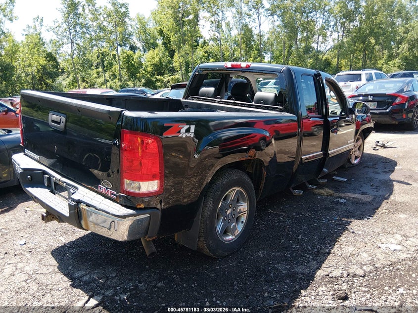 Vin: 1gtr2we34bz278101, lot: 46280007, gmc sierra 1500 slt 20114