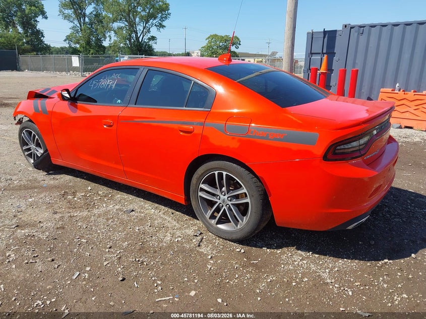 Vin: 2c3cdxjg5kh613255, lot: 46280018, dodge charger sxt awd 20193