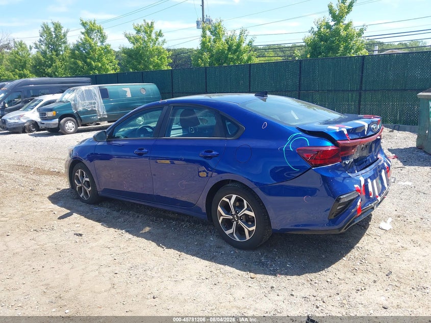 Vin: 3kpf24ad3le259512, lot: 46280030, kia forte lxs 20203