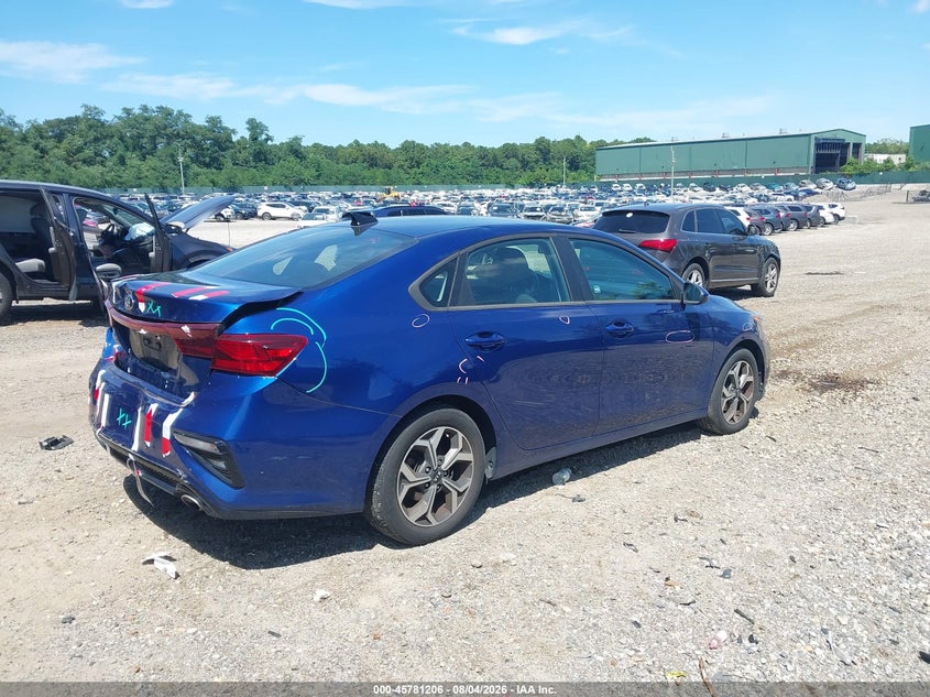 Vin: 3kpf24ad3le259512, lot: 46280030, kia forte lxs 20204