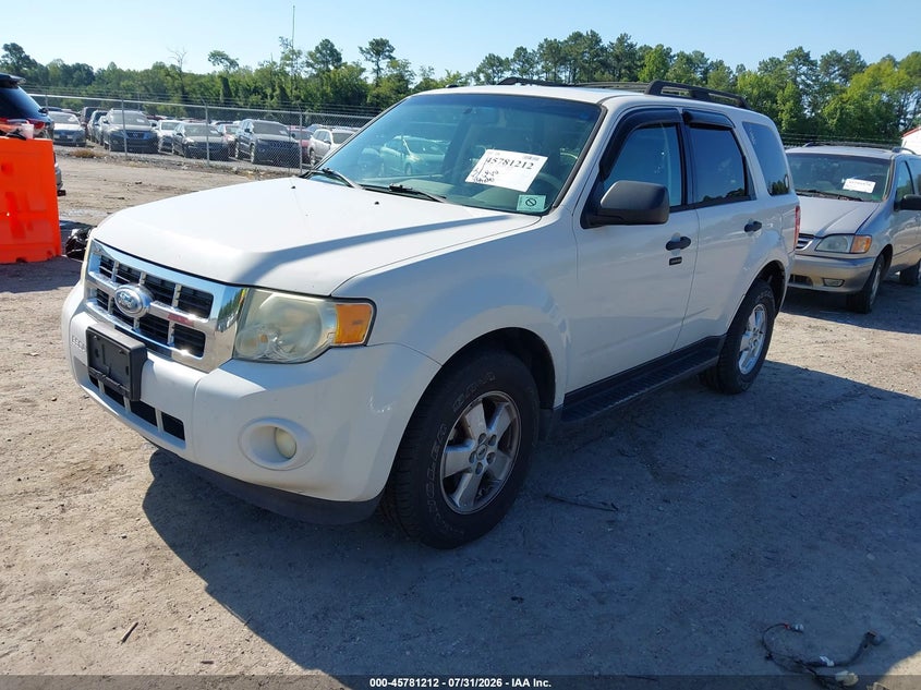 Vin: 1fmcu9dg5bka36217, lot: 46280036, ford escape xlt 20112