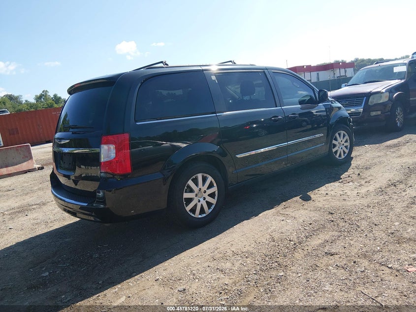 Vin: 2c4rc1bg0er408249, lot: 46280044, chrysler town & country touring 20144