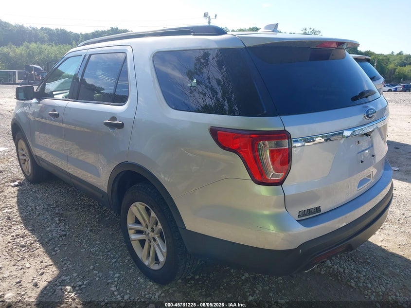 Vin: 1fm5k8bh9hgb48471, lot: 46280049, ford explorer 20173