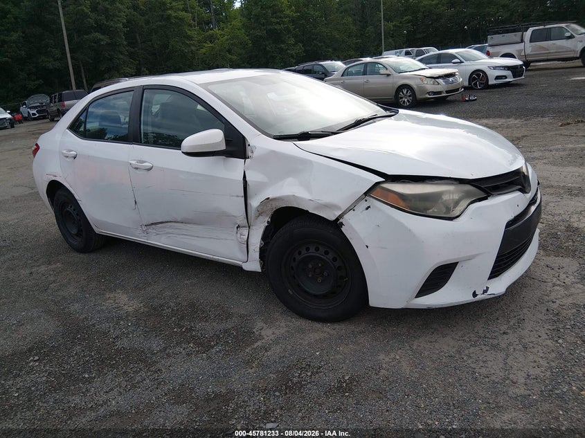 2015 TOYOTA COROLLA auction photo 1