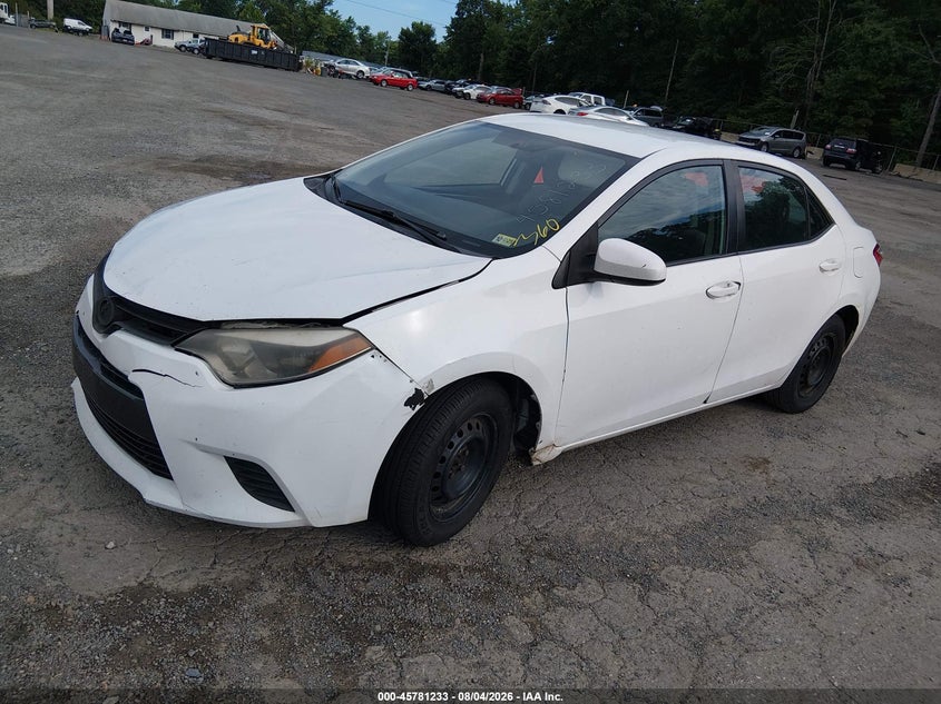 2015 TOYOTA COROLLA auction photo 2