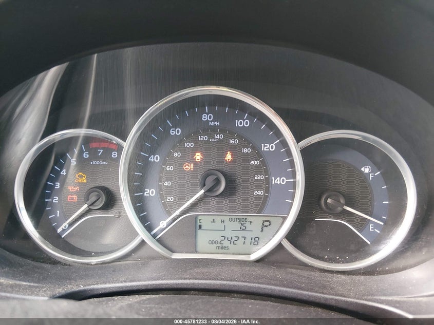 2015 TOYOTA COROLLA auction photo 7