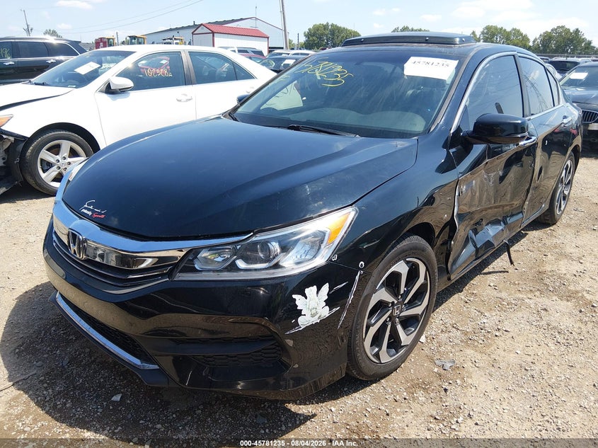 Vin: 1hgcr2f87ga105572, lot: 46280059, honda accord ex-l 20162