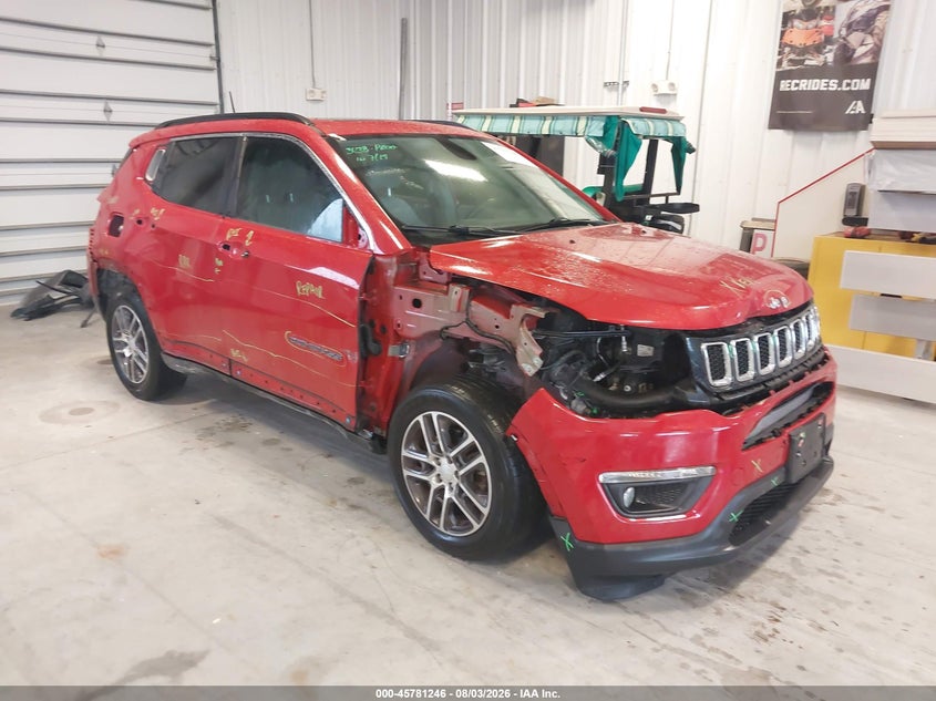 Vin: 3c4njcbb1jt469508, lot: 46280070, jeep compass sun and wheel fwd 2018 img_1