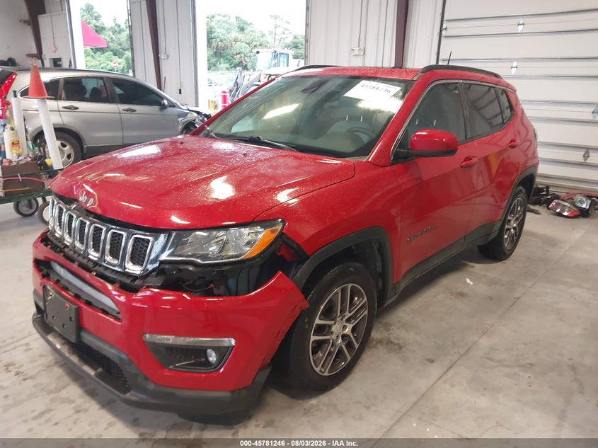 Vin: 3c4njcbb1jt469508, lot: 46280070, jeep compass sun and wheel fwd 20182