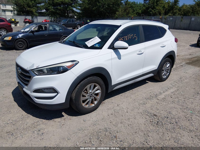 Vin: km8j3ca4xju609200, lot: 46280079, hyundai tucson sel 20182