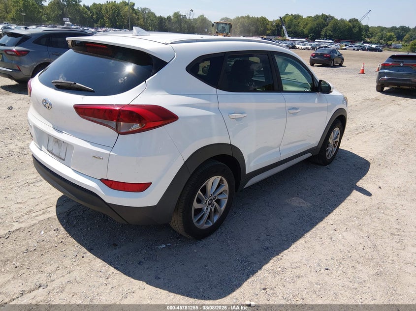 Vin: km8j3ca4xju609200, lot: 46280079, hyundai tucson sel 20184