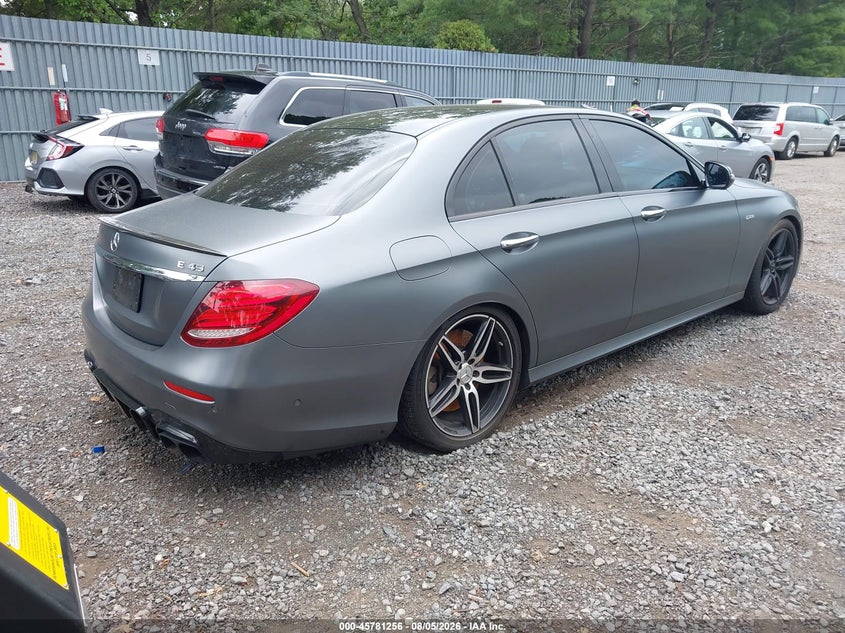 Vin: wddzf6ebxja401592, lot: 46280080, mercedes-benz amg e 43 4matic 20184