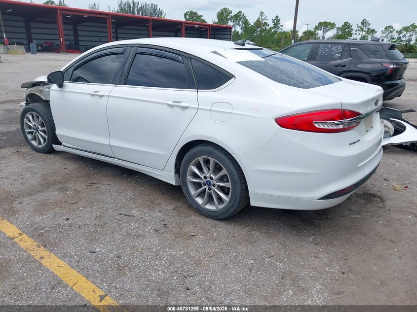 Vin: 3fa6p0h71hr237444, lot: 46280083, ford fusion se 20173
