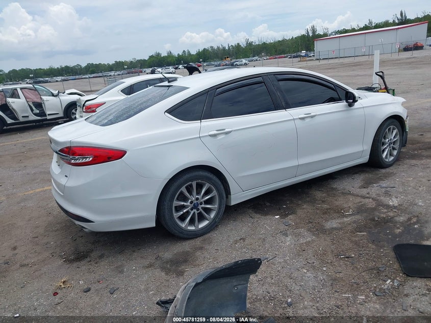 Vin: 3fa6p0h71hr237444, lot: 46280083, ford fusion se 20174