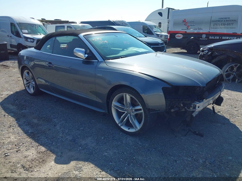 2012 AUDI S5 auction photo 1