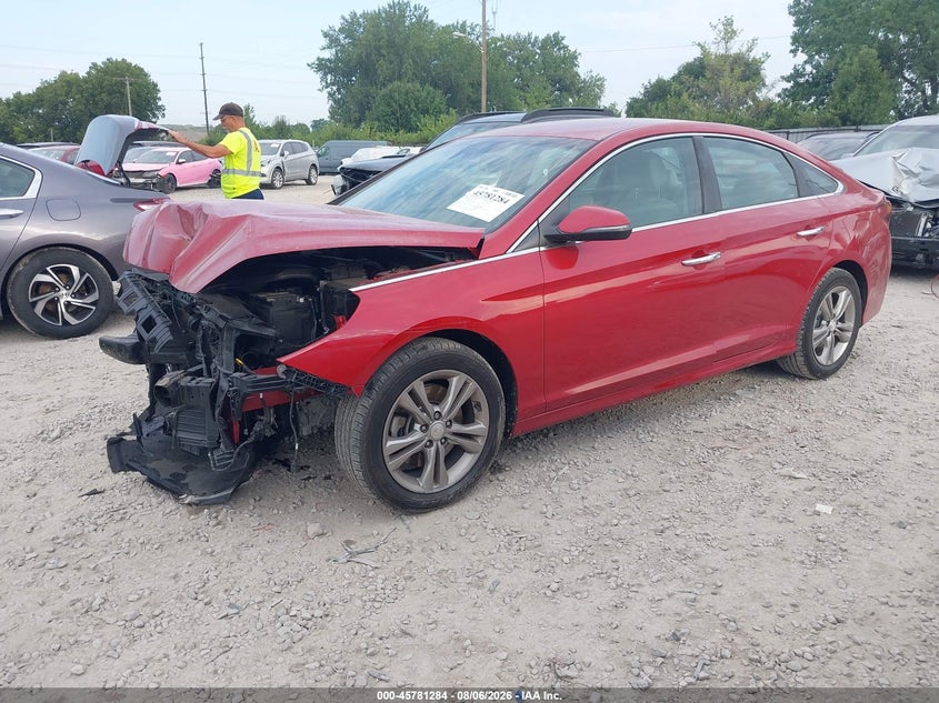 Vin: 5npe34af6kh816966, lot: 46280108, hyundai sonata sel 20192
