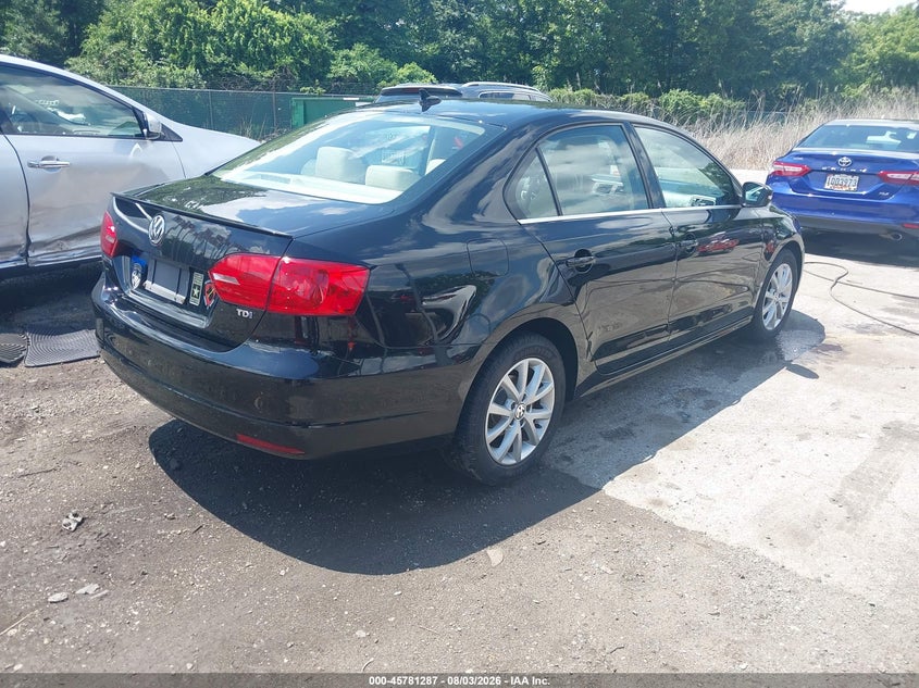 Vin: 3vwll7aj2dm366109, lot: 46280111, volkswagen jetta 2.0l tdi 20134