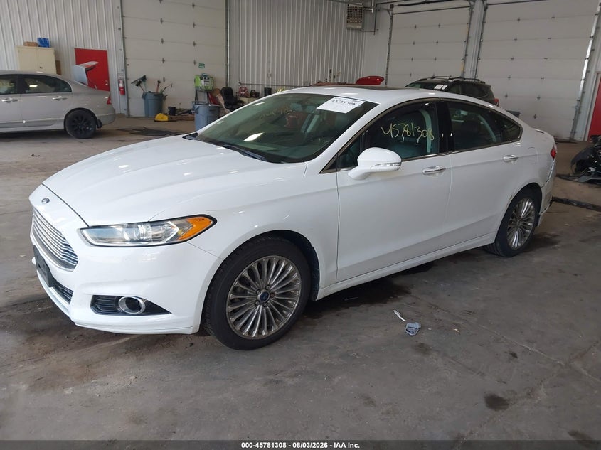 Vin: 3fa6p0k97dr281565, lot: 46280132, ford fusion titanium 20132