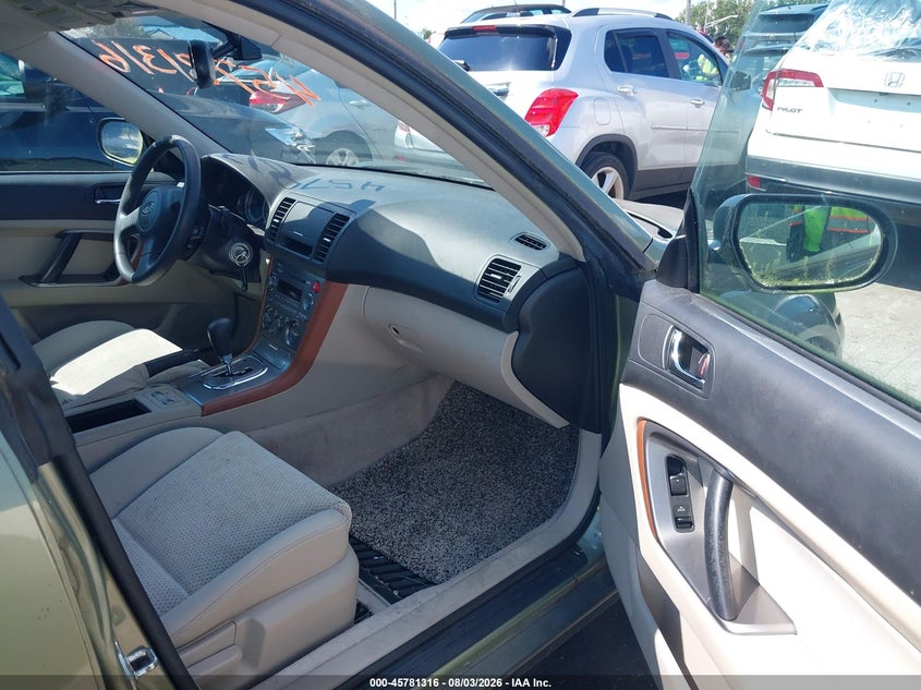 2005 SUBARU OUTBACK WAGON 2.5L H-4 168HP