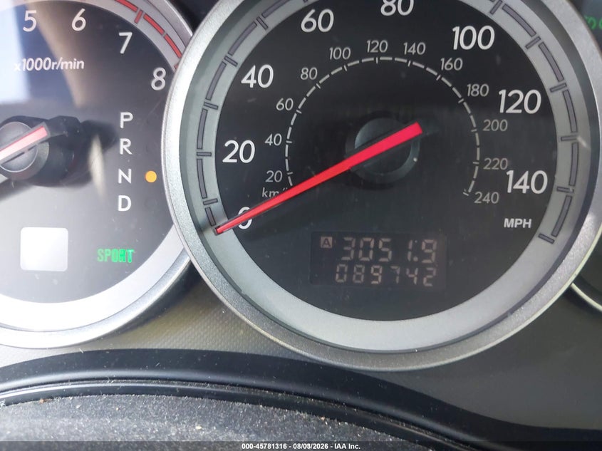 2005 SUBARU OUTBACK WAGON 2.5L H-4 168HP