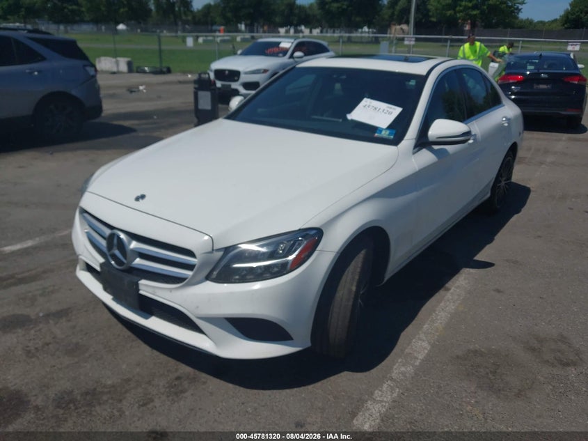 Vin: w1kwf8eb0lr601027, lot: 46280144, mercedes-benz c 300 4matic 20202