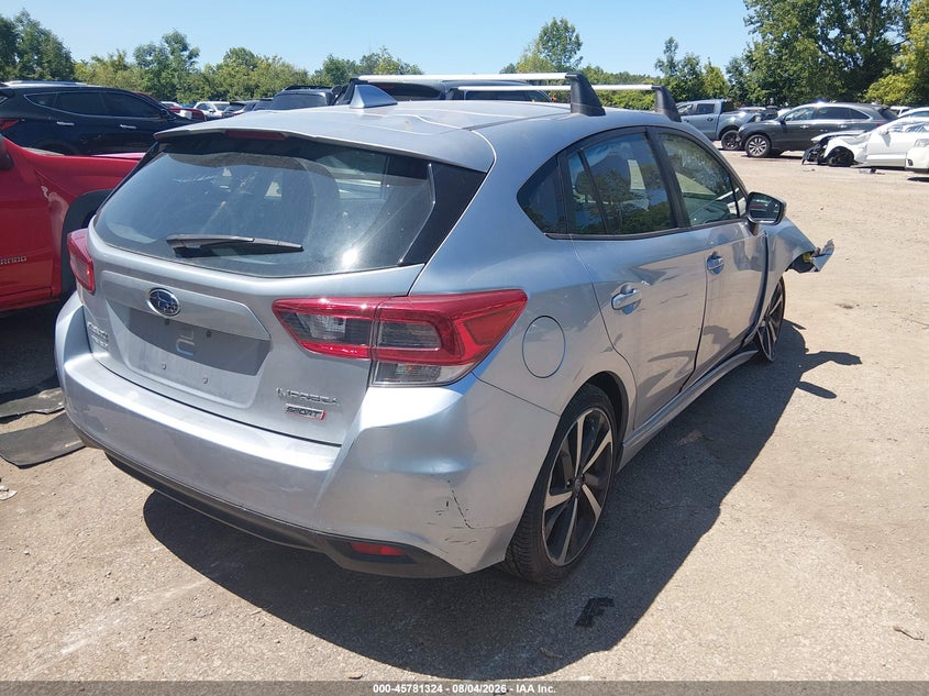 Vin: 4s3gtal69p3719185, lot: 46280148, subaru impreza sport 5-door 20234