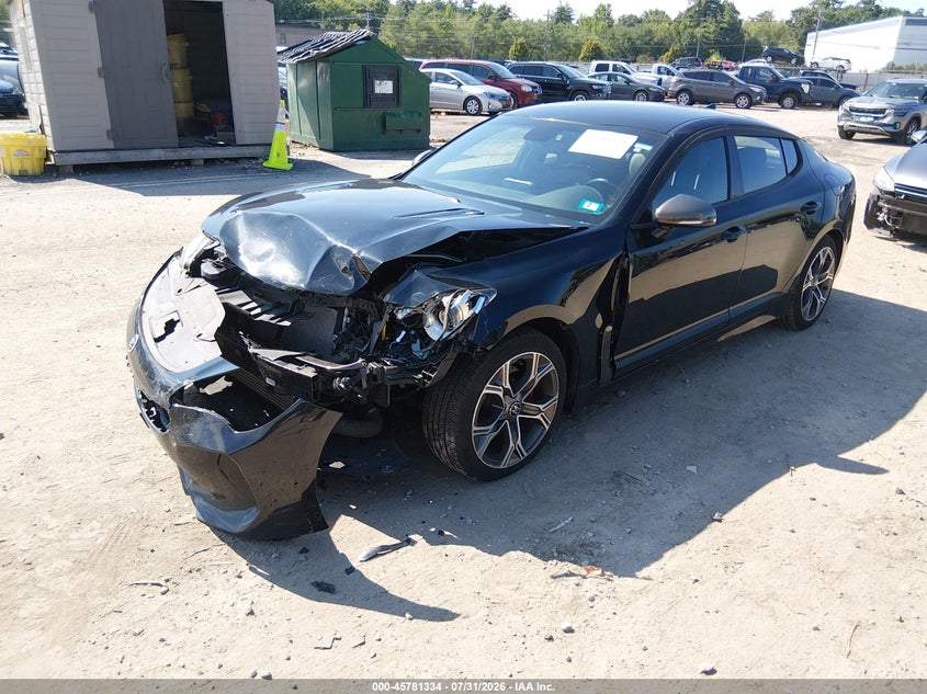 Vin: knae15la9l6080398, lot: 46280158, kia stinger gt-line 20202