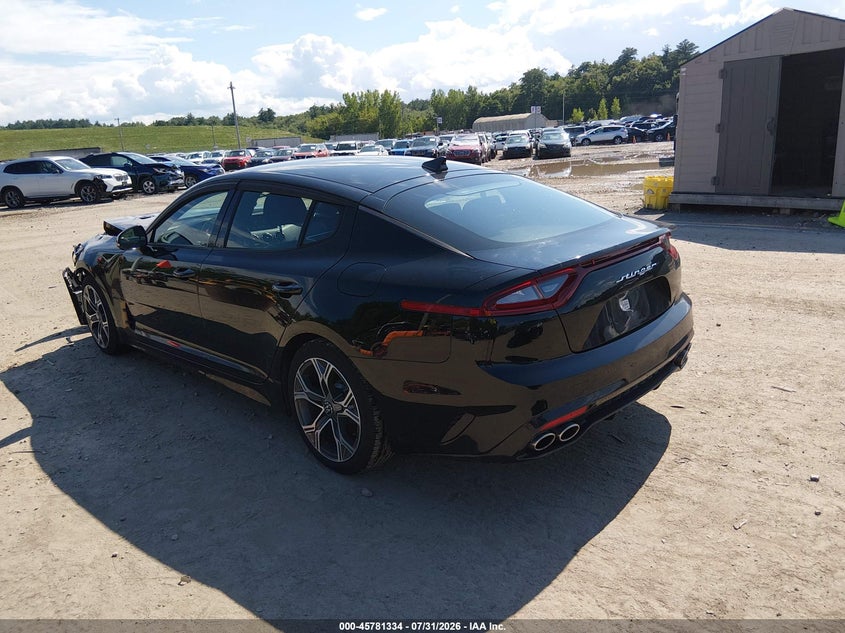 Vin: knae15la9l6080398, lot: 46280158, kia stinger gt-line 20203