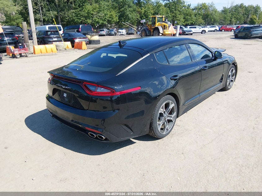 Vin: knae15la9l6080398, lot: 46280158, kia stinger gt-line 20204