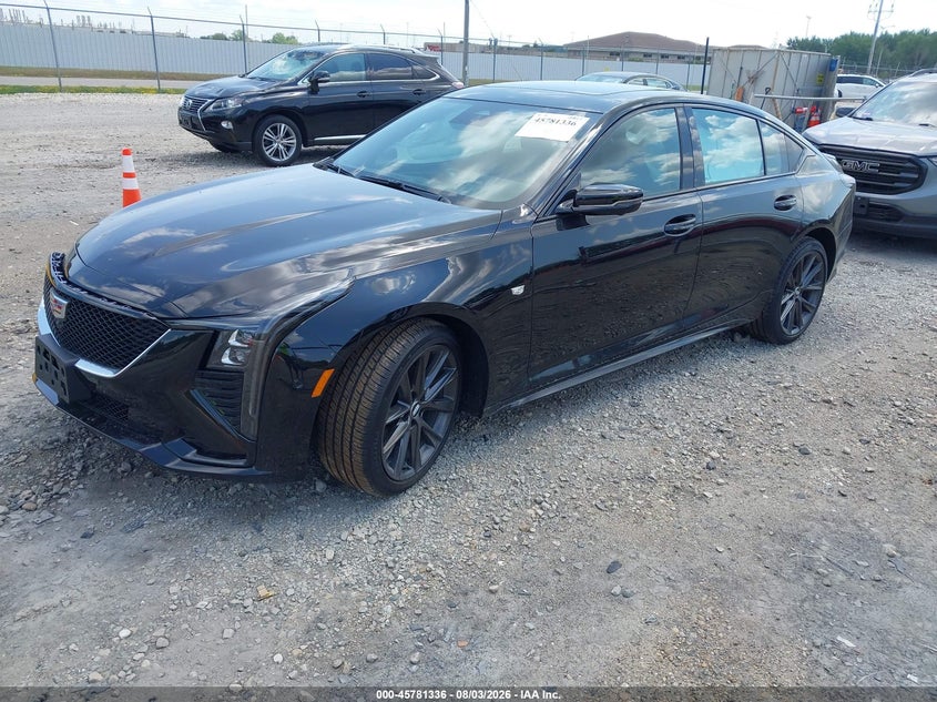 Vin: 1g6du5rk5t0109102, lot: 46280160, cadillac ct5 sport rwd 20262